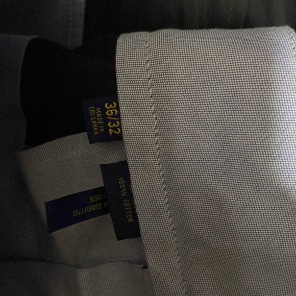 Polo Ralph Lauren Slim Fit Trousers 100% Cotton 36/32. Mint - Picture 6 of 8